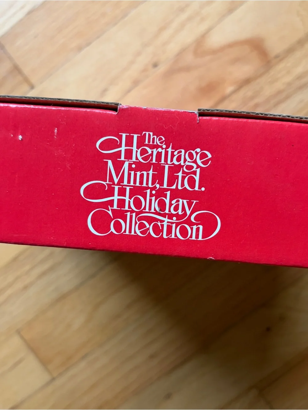 Heritage Mint 1998 Old World Santa Christmas Ornaments Resin Set 6 Box Xmas